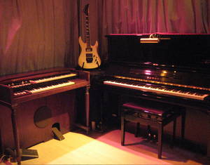 Tonstudio freiBad: Hammond und Klavier